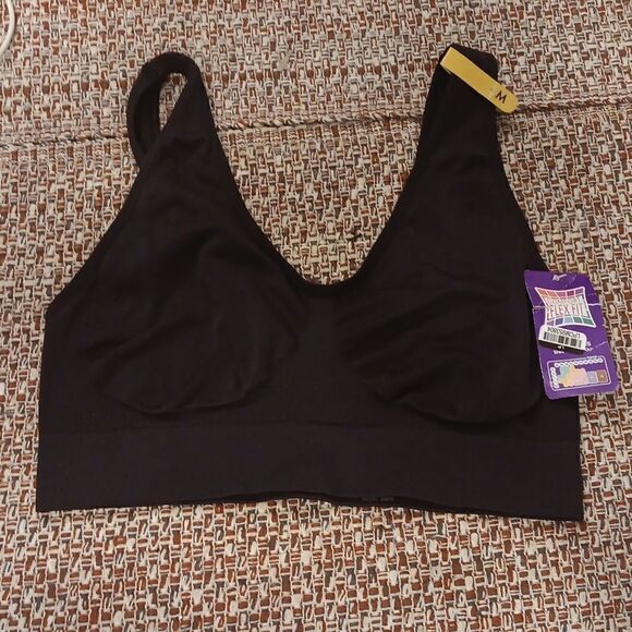 Hanes Comfort Flex Fit Black Medium New With Tags - Picture 1 of 3